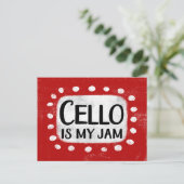 Cello est ma carte postale (Debout devant)