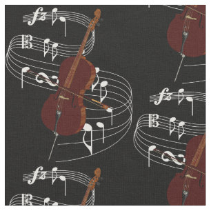 Cello Fabric - Donker Stof
