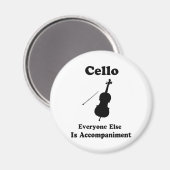Cello Gift Magneet (Voorkant / Achterkant)