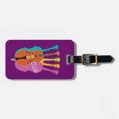 Cello Hallo Musical Instruments Colorful Cellos Bagagelabel (Voorkant horizontaal)