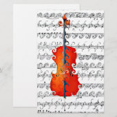 Cello & ik Rock!_ Briefpapier (Voorkant / Achterkant)