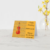 Cello & ik Rock!_ Kaart (Gele Bloem)