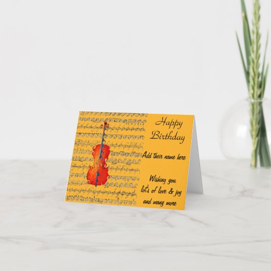 Cello & ik Rock!_ Kaart (Voorkant)