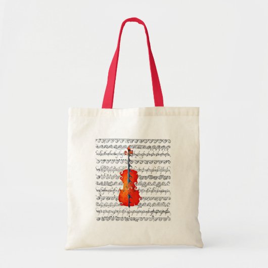 Cello & ik Rock!_ Tote Bag (Voorkant)