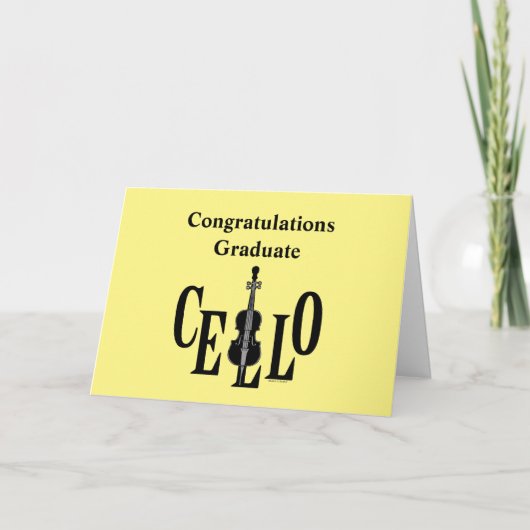 Cello in Cello Kaart (Voorkant)