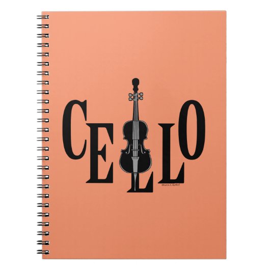 Cello in Cello Notitieboek (Voorkant)