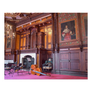 Cello in State Room Perfect Poster