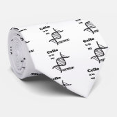 Cello is in mijn genen stropdas (Opgerold)