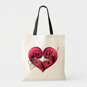 cello love roze Tas