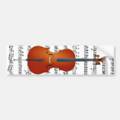 Cello & Me_ Bumpersticker (Voorkant)