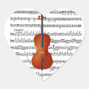 Cello & Me_ Hart Sticker