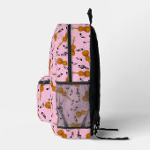 Cello Music Note Pattern Bedrukte Rugzak (Rechts)