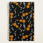 Cello Music Note Pattern Planner (Voorkant)