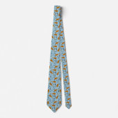 Cello Music Note Pattern Stropdas (Voorkant)