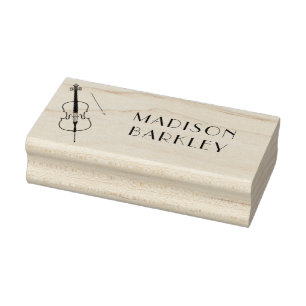 Cello Music Teacher Rubberstempel
