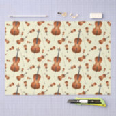 Cello Musician Music Teacher String Orchestra Tissuepapier (Craft)