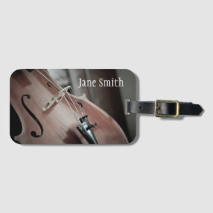 Cello-naam hoesje brass-instrument bagagelabel