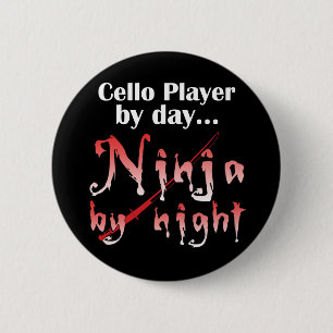 Cello Ninja Ronde Button 5,7 Cm
