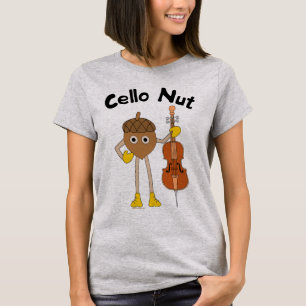 Cello Nut Tekst T-shirt