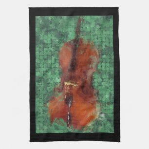 Cello on Green Theedoek