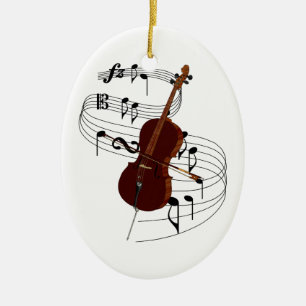 Cello Ornament