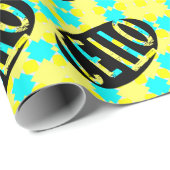 Cello Ovaal Ruw Tekst Cadeaupapier (Rol Hoek)