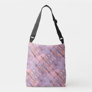 cello-patroon crossbody tas