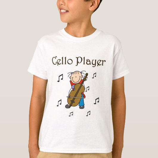 Cello Player Tshirts en Gifts (Voorkant)