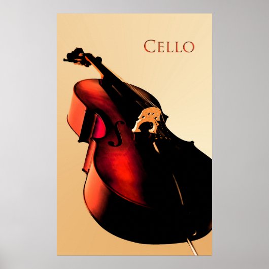 Cello Poster (Devant)