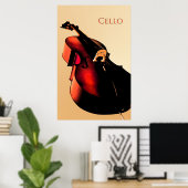 Cello Poster (Bureau à domicile)
