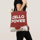 Cello Power Canvas tas (Dichtbij)