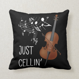 Cello String Instrument Cellist Humor violoncello Kussen