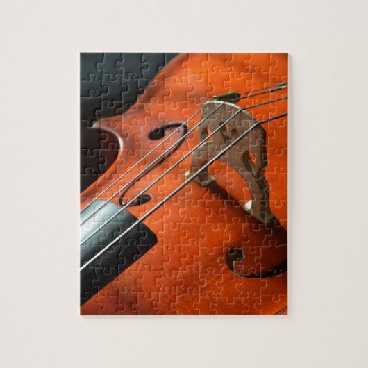 Cello Stringed Instrument Wood Instrument Legpuzzel (Verticaal)