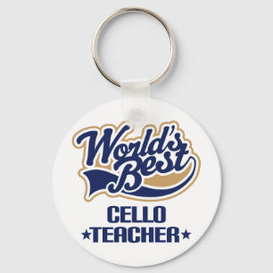 Cello Teacher Gift Sleutelhanger