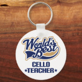 Cello Teacher Gift Sleutelhanger (Voorkant)
