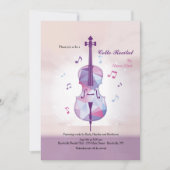 Cello - Uitnodiging tot overweging (Voorkant)