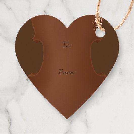 Cello Violin Viola Bedankjes Labels (Achterkant)