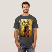 Cello Violoncello Cellist Gift Funny Musical T-shirt (Voorkant volledig)