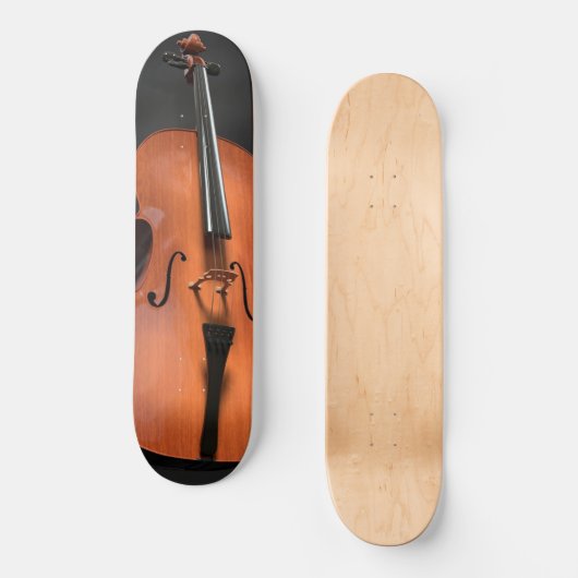 Cello, Violoncello, Strings afbeelding. Skateboard (Voorkant)