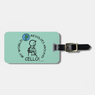 Cello - Wereld rond Bagagelabel