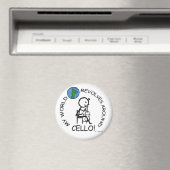 Cello - Wereld rond Magneet (Insitu (Vaatwasser))