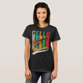 Cello Whisperer Cello Player Cellist T-shirt (Voorkant volledig)