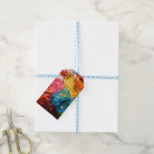 Cellofane edelstenen cadeaulabel (Met Touw)