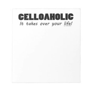 Celloholic life notitieblok