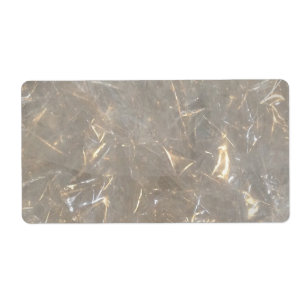 Cellophane afbeelding wissen etiket
