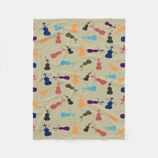 Cellos Fleece Deken (Voorkant)