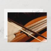 Cellosnaren Briefkaart (Voorkant / Achterkant)