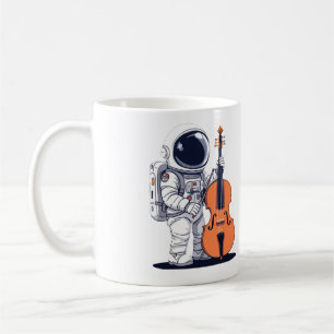Cellospeler Astronaut Mok