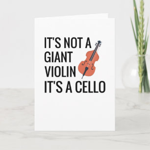 Cellospeler geschenken celloorkest kaart