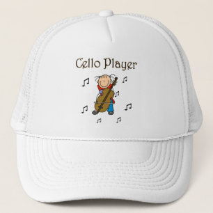 Cellospeler T-shirts en cadeaus Trucker Pet